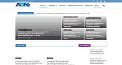 Desktop Screenshot of agn.com.gt