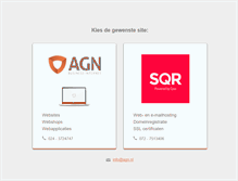 Tablet Screenshot of agn.nl